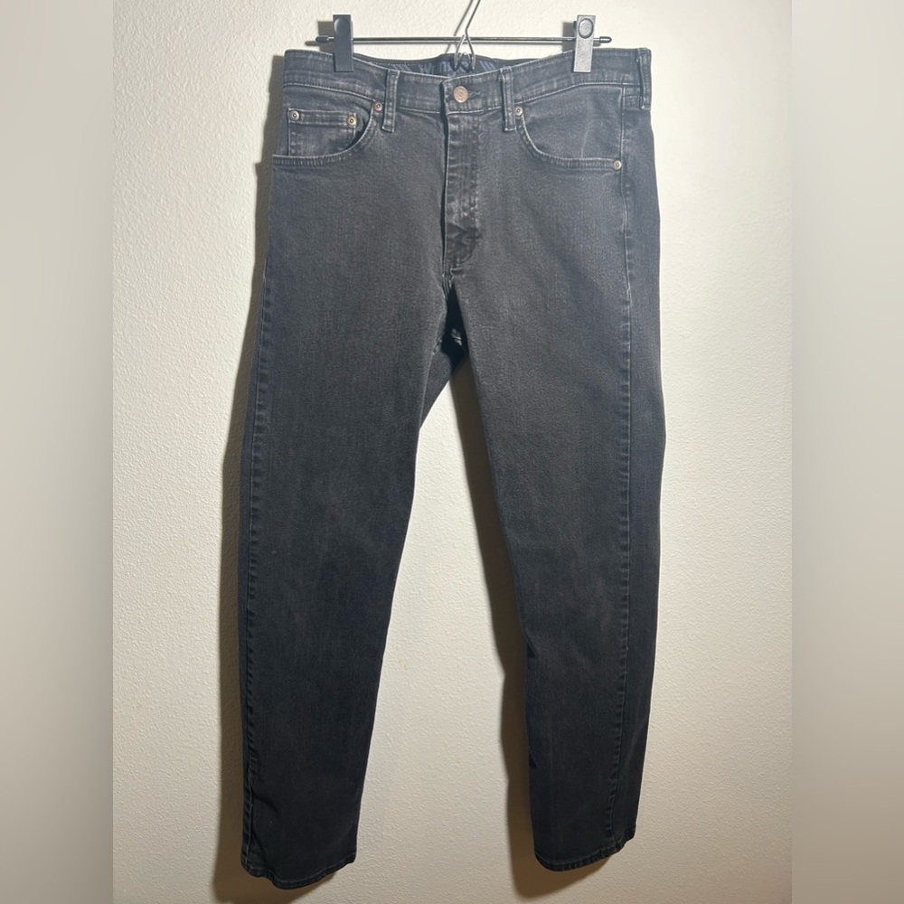 Black Wrangler Regular Fit Jeans